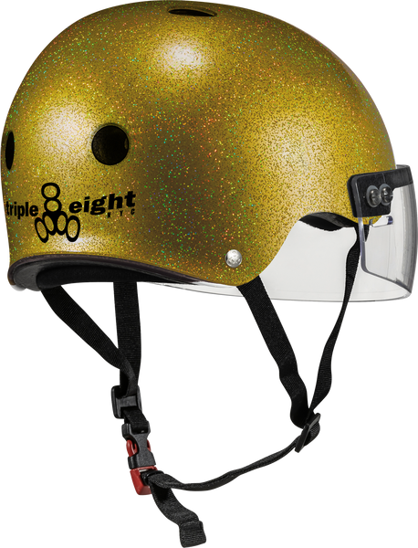 The Certified Sweatsaver Helmet with Visor – Triple 8