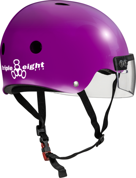 The Certified Sweatsaver Helmet with Visor β Triple 8