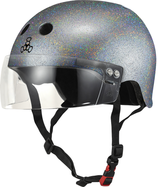 The Certified Sweatsaver Helmet with Visor – Triple 8