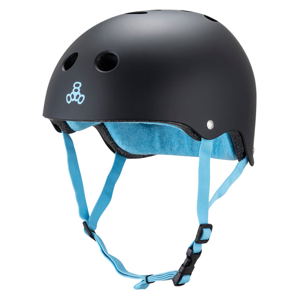 Triple 8 Certified Sweatsaver Helmet for Skateboarding Inline Roller Skating BMX & Bike