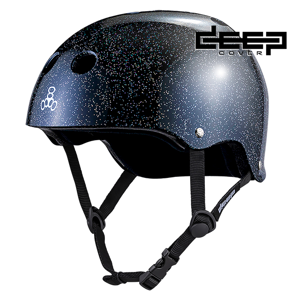 Triple 8 Deep Cover Helmet for Skateboarding Inline Roller Skating BMX & Bike