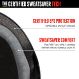 The Certified Sweatsaver Helmet with Visor