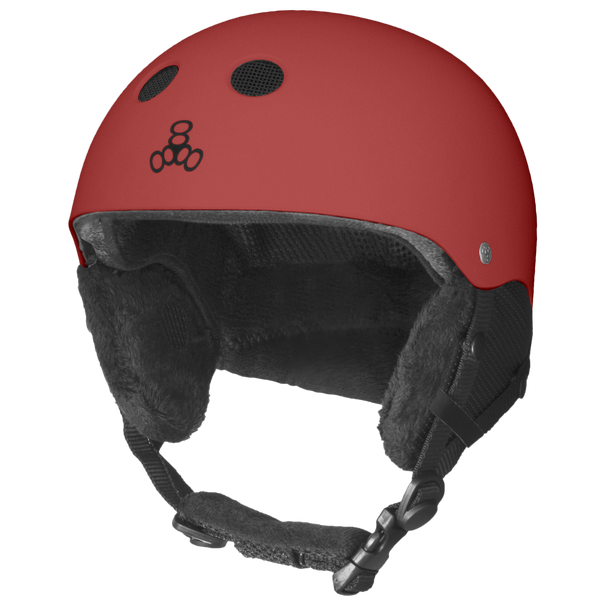 Audio Snow Helmet With Halo Liner - United Red Matte – Triple 8