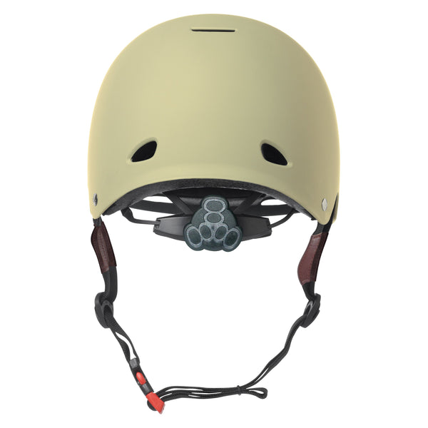 Dual Certified Gotham Helmet - Cream Matte – Triple 8