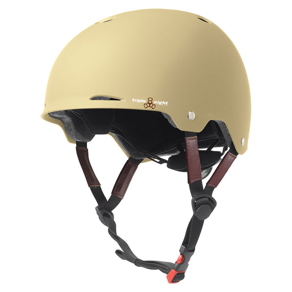 cream motorcycle helmet Matte face helmet with modern features SEVENTYSEVEN CREAM - Full face