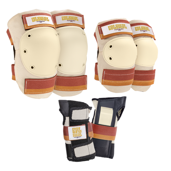 Saver Series Pads 3-Pack - GRLSWIRL Signature Edition – Triple 8 Saver Series Pads 3-Pack - GRLSWIRL Signature Edition – Triple 8