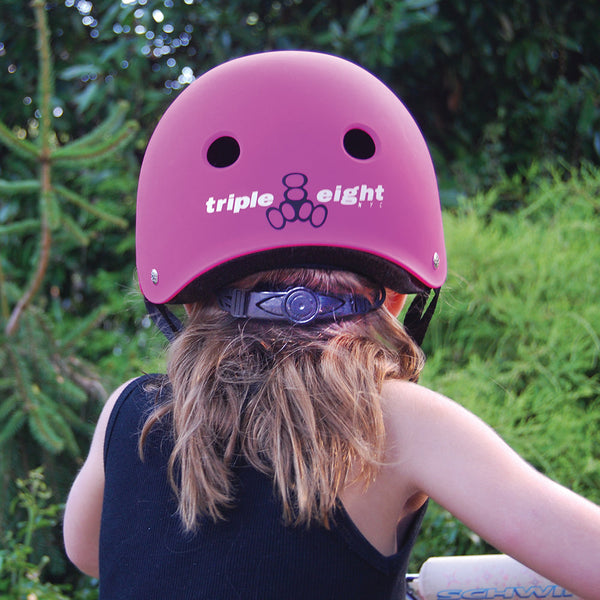 Lil 8 Kids Helmet - Staab Edition - Neon Pink – Triple 8
