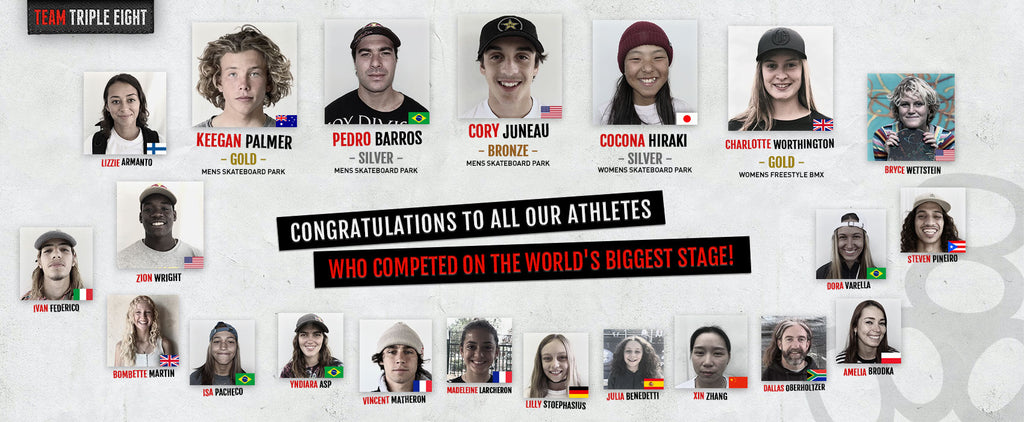 Congrats to ALL the Olympians on Team Triple Eight!