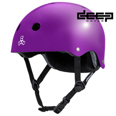 Triple 8 Deep Cover Helmet for Skateboarding Inline Roller Skating BMX & Bike