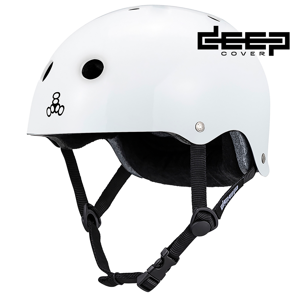 Deep Cover Helmet - White Glossy