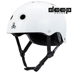 Triple 8 Deep Cover Helmet for Skateboarding Inline Roller Skating BMX & Bike