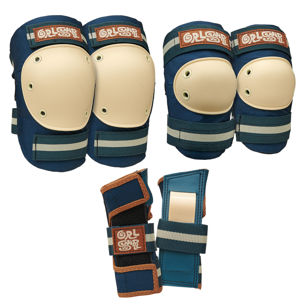 Saver Series Pads 3-Pack - GRLSWIRL Signature Edition-Retro-Blue-Gray