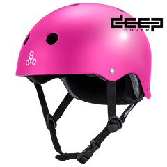 THE DEEP COVER Helmet - Pink Glossy – Triple 8