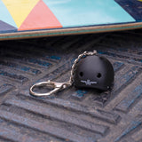 Triple Eight Mini Helmet Keychain Black Matte