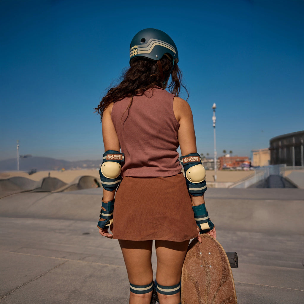 SKORTSAVER - GRLSWIRL SIGNATURE EDITION- Rusty Brown