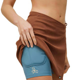 SKORTSAVER - GRLSWIRL SIGNATURE EDITION- Rusty Brown