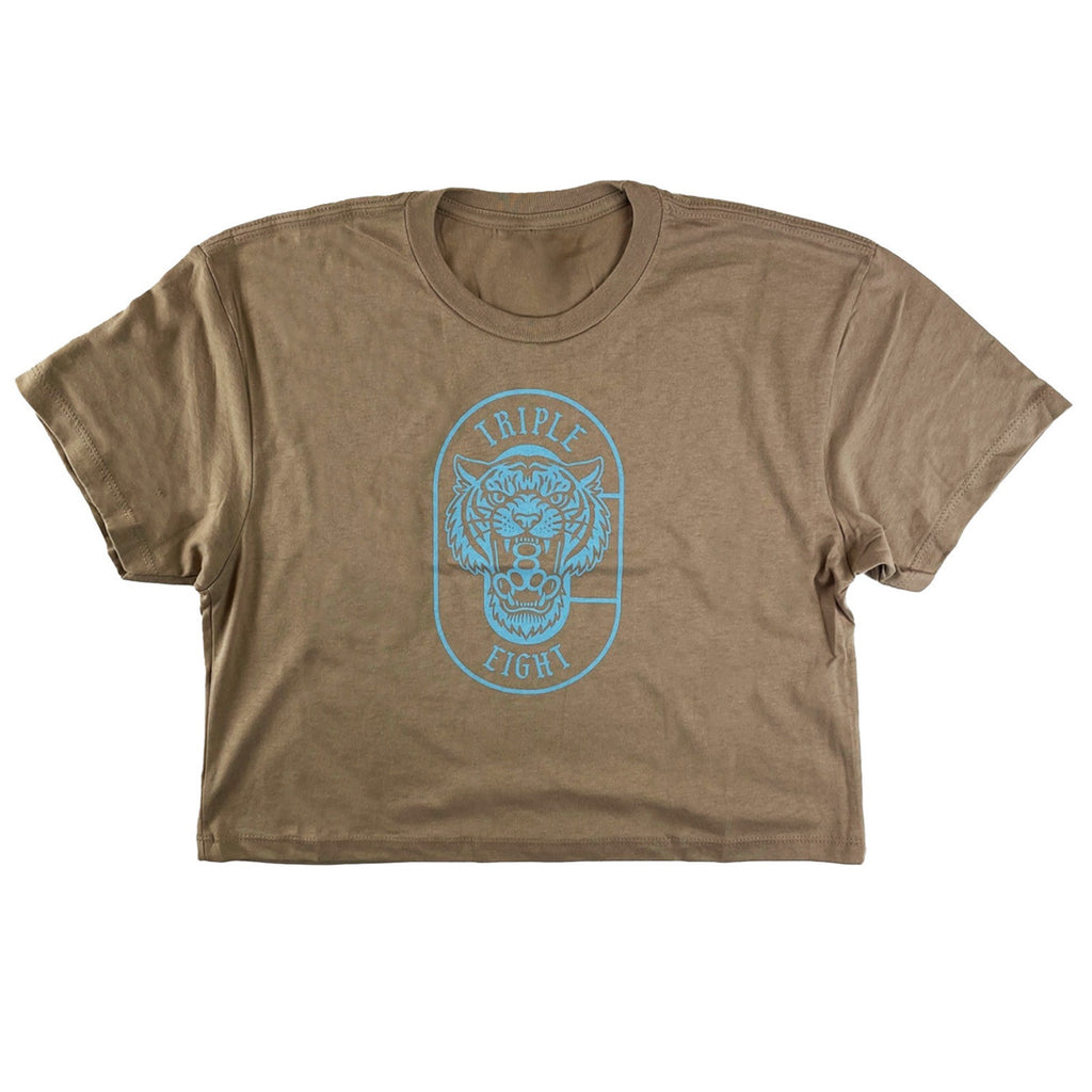 Tiger Derby Crop Tee