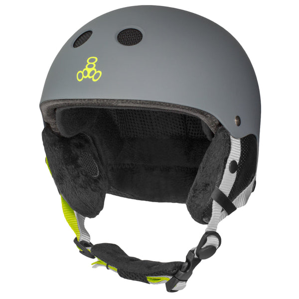 Audio Snow Helmet With Halo Liner - Carbon Matte – Triple 8