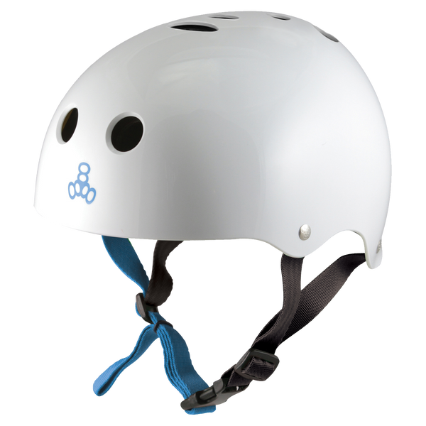 Sweatsaver Halo Water Helmet - White Glossy – Triple 8