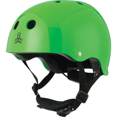 bike helmet 9 year old green Triple 8 Lil 8 Kids Helmet - Neon Green Glossy