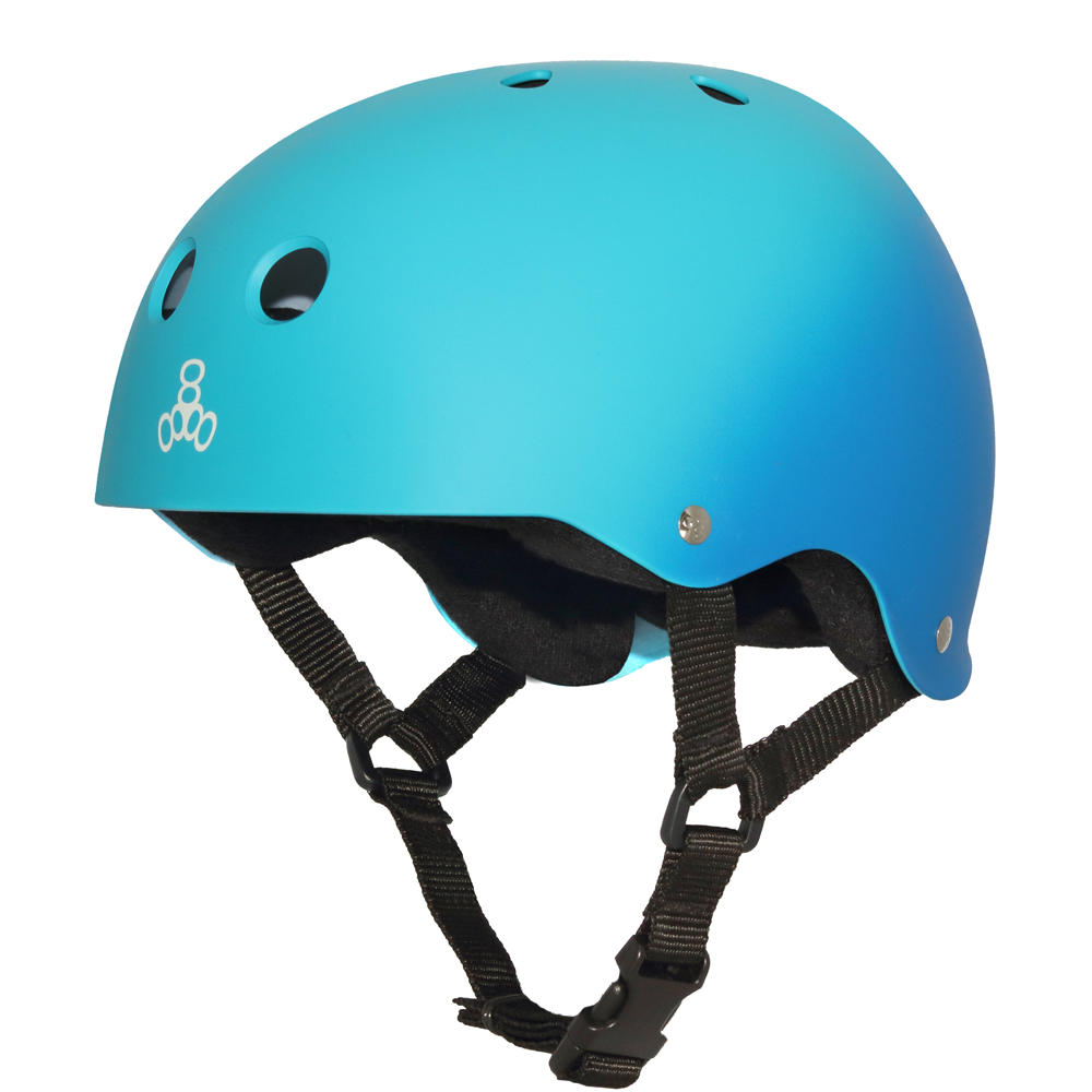 Blue 2024 skateboard helmet
